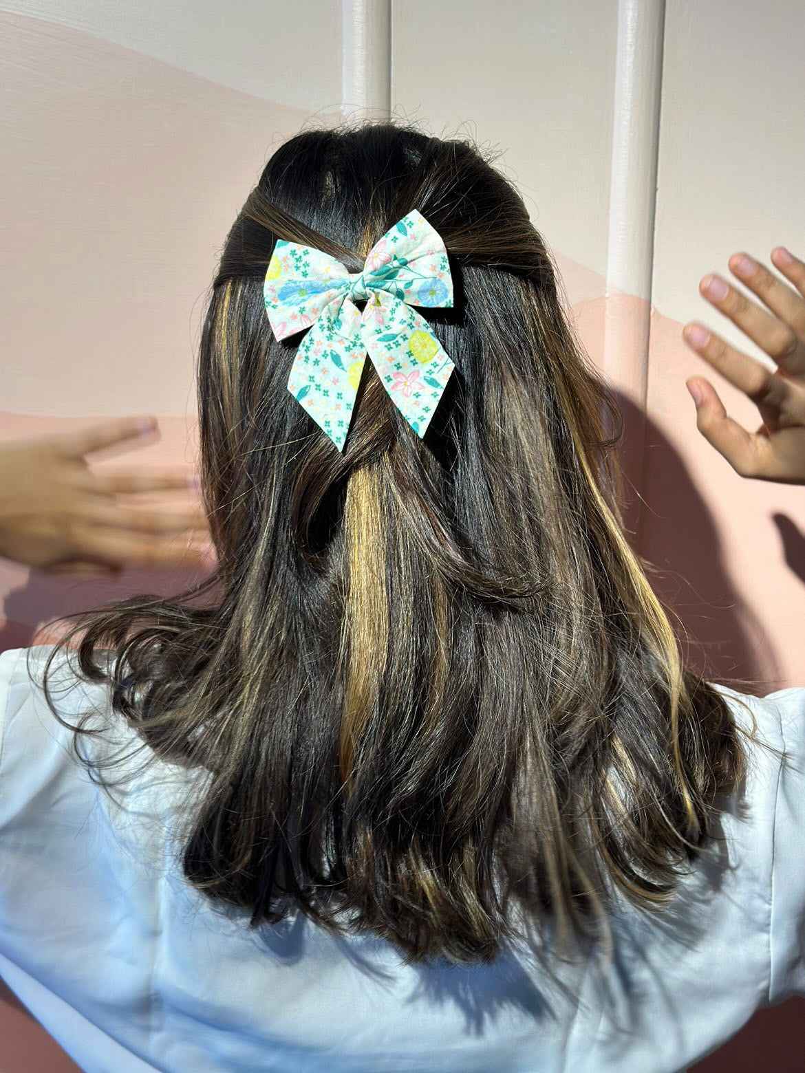 Miragge Green Garden Fabtale Bow – Hair Accessory