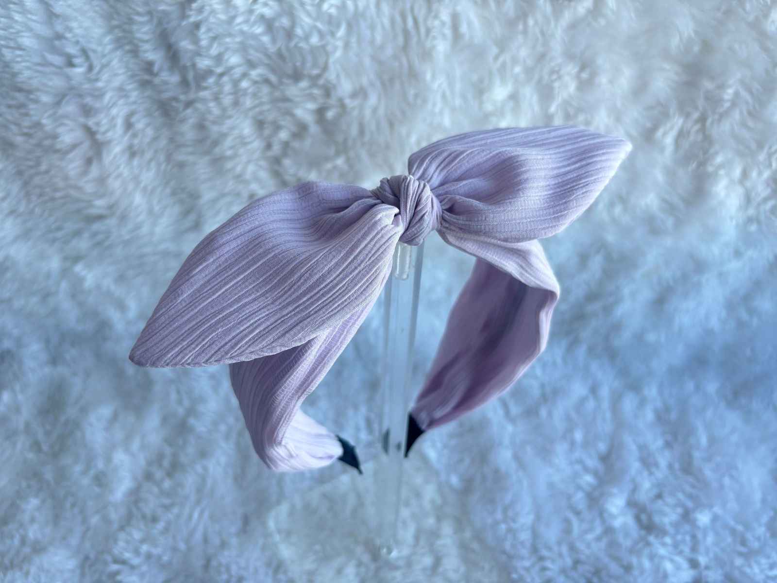 Miragge Lilac Bunny Hairband – Hair Accessory