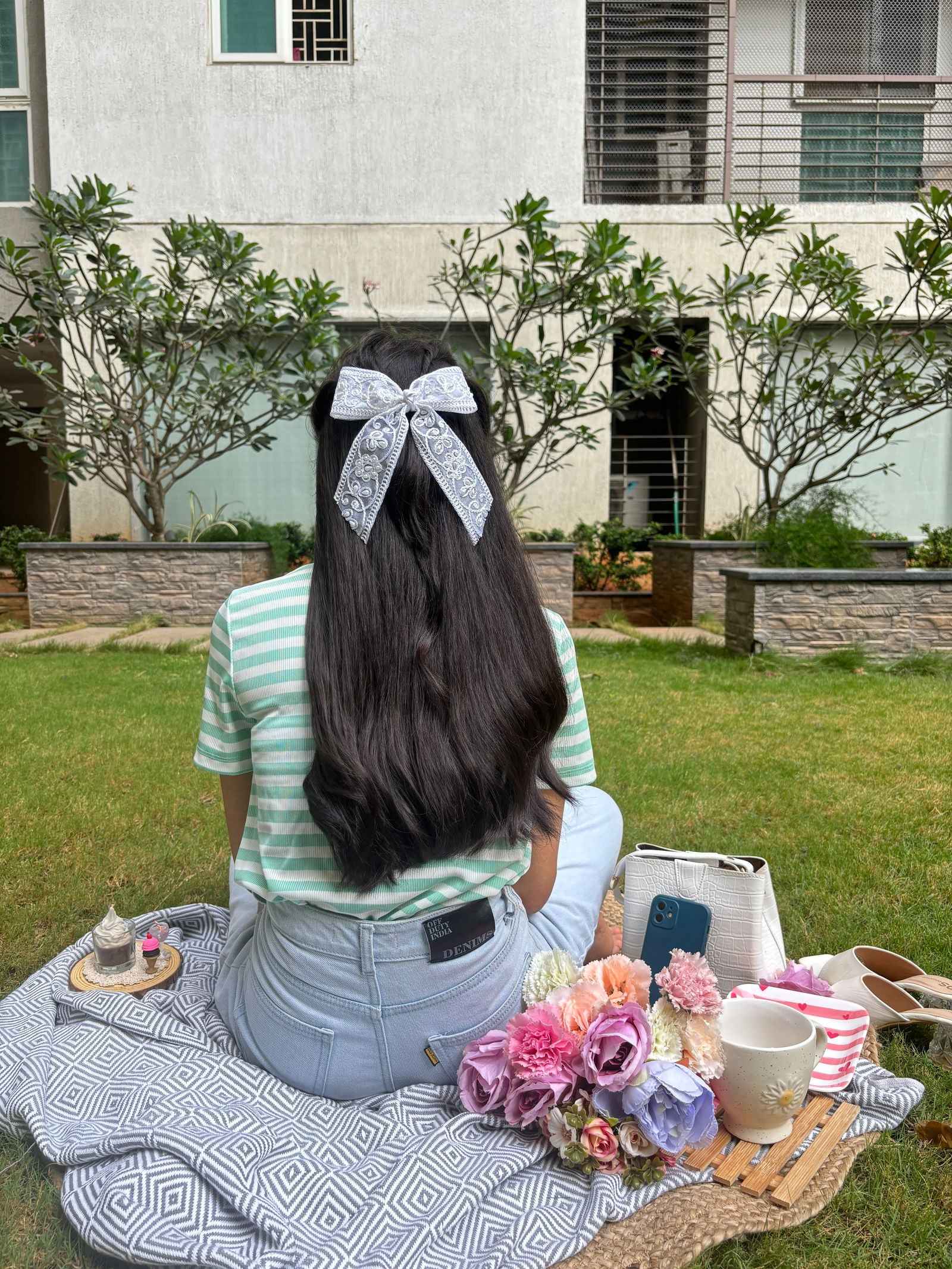 Miragge Snow White Bow – Hair Accessory