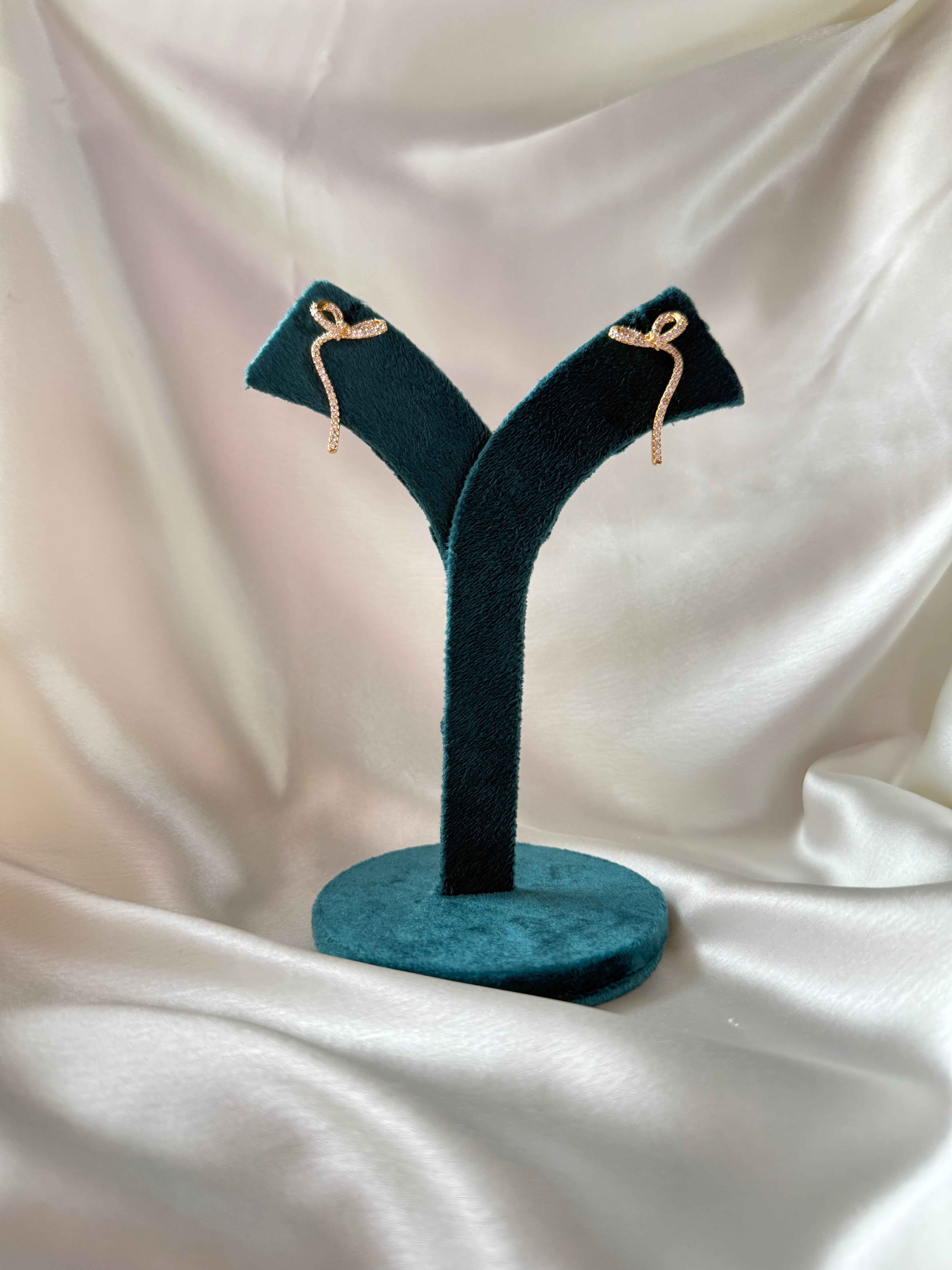 Half Bow Earrings