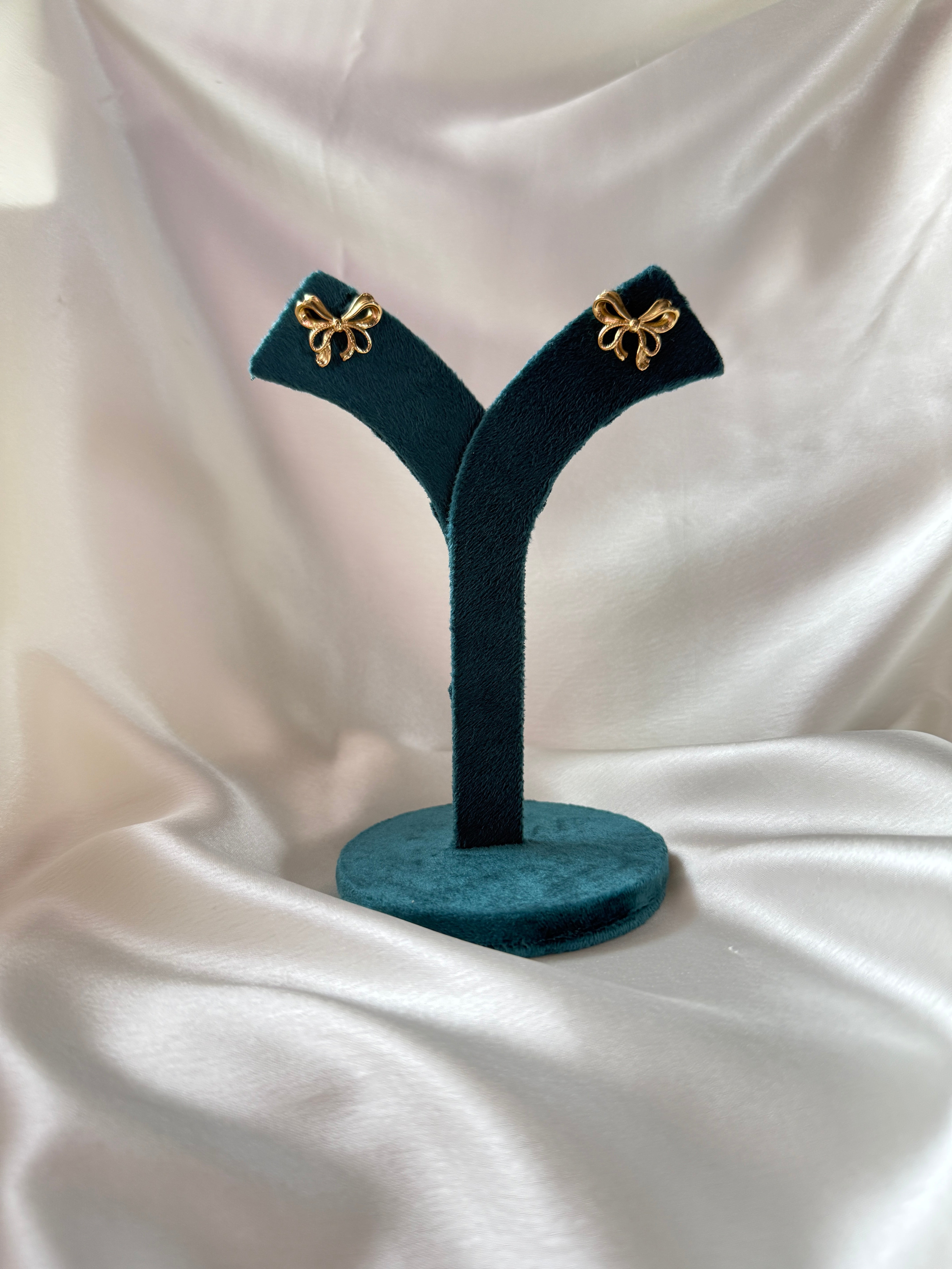 Ribbon Bow Earrings