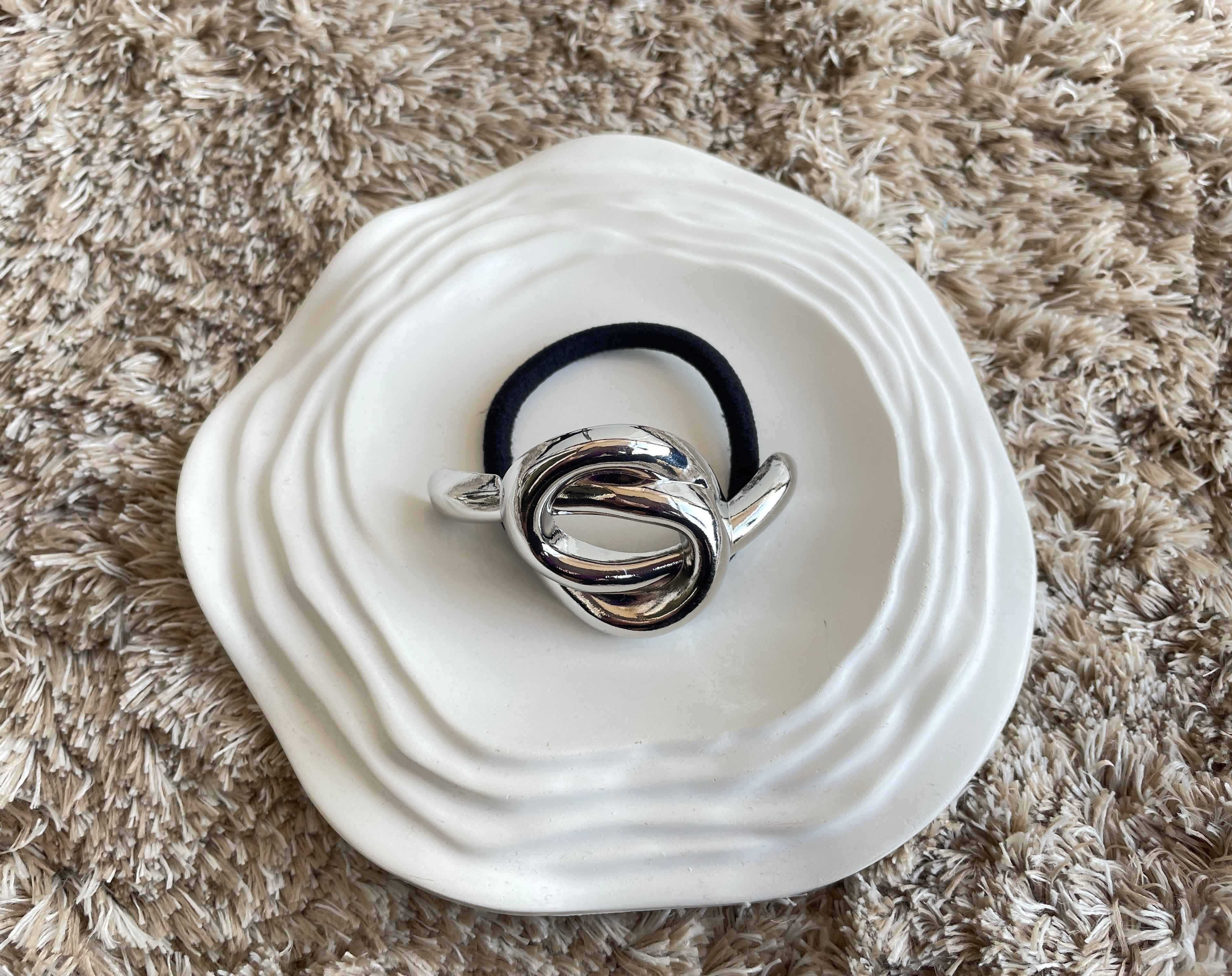 Miragge Twistie Hair Cuff - Silver – Hair Accessory