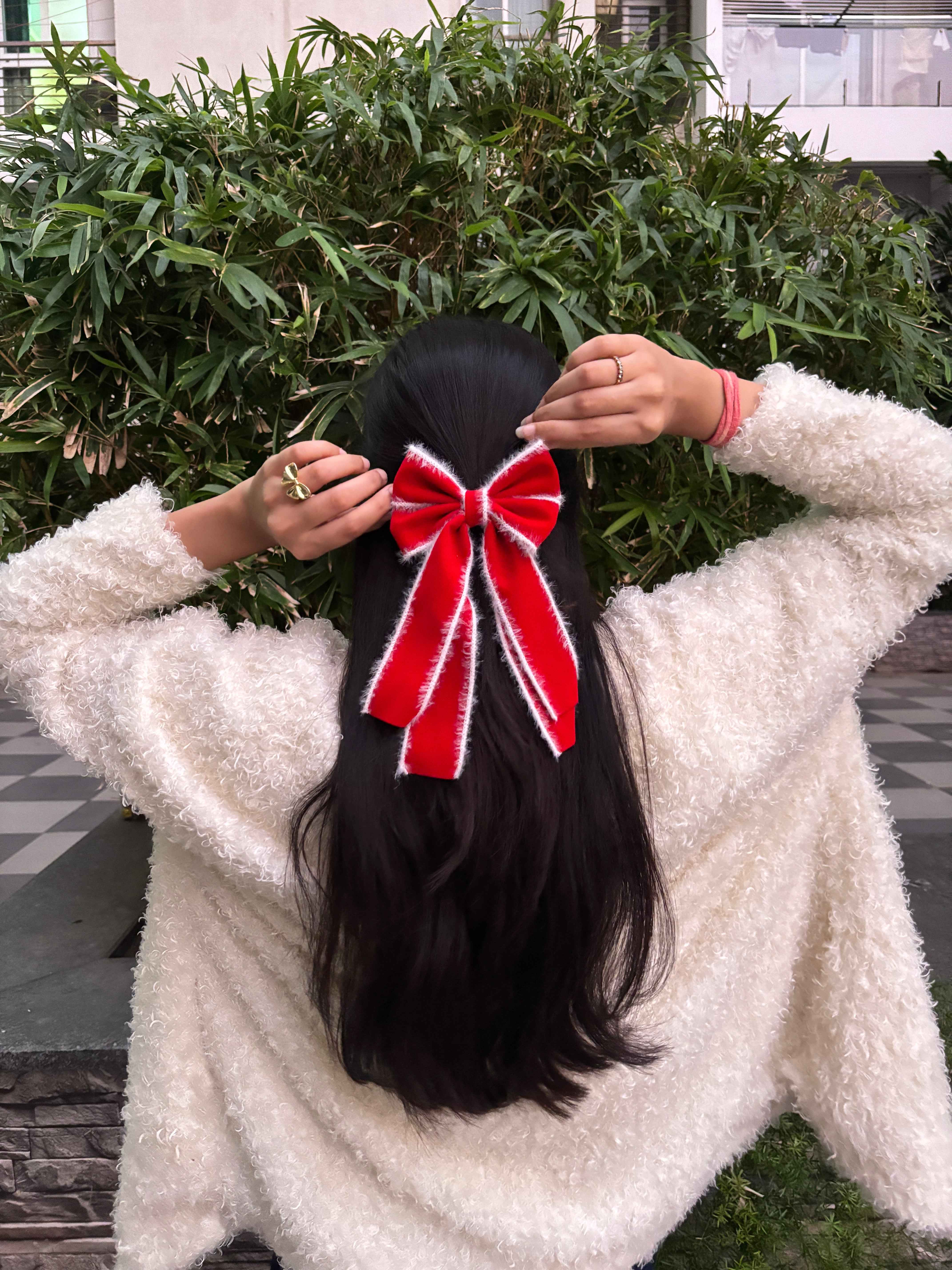 Miragge Merry X-Mas Bow – Hair Accessory
