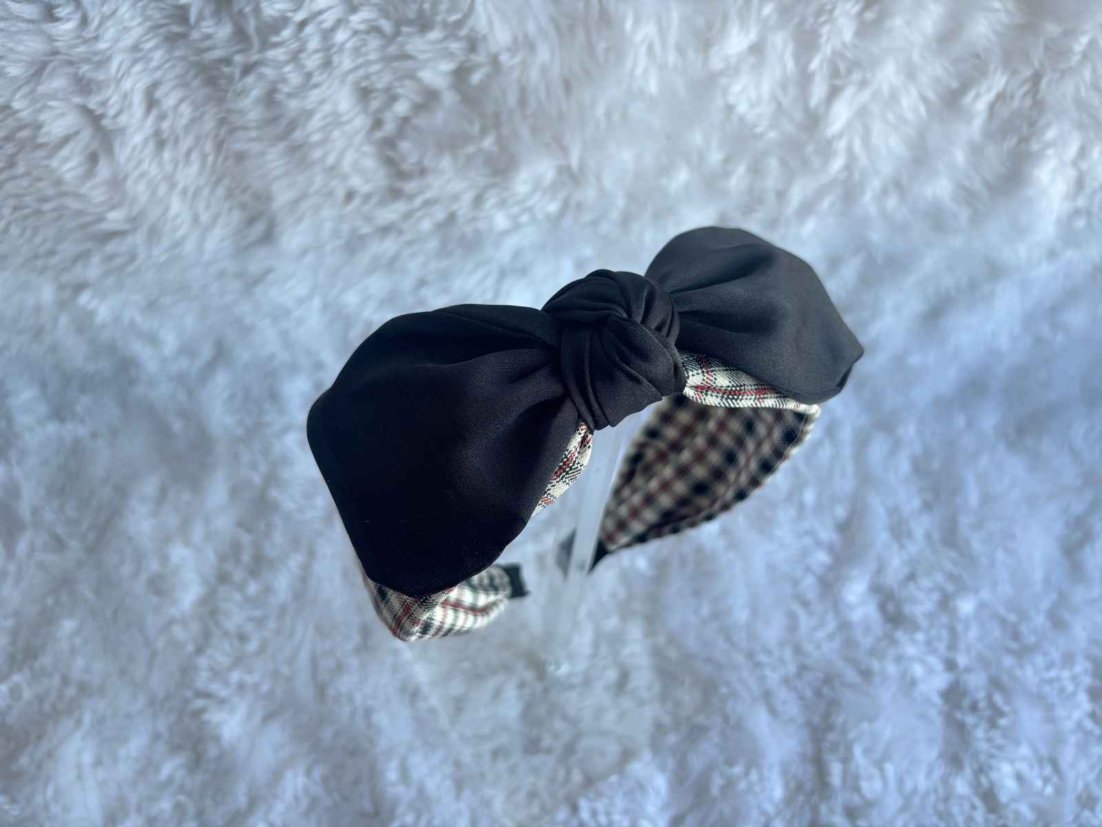 Miragge Black Bow Knot Hairband – Hair Accessory