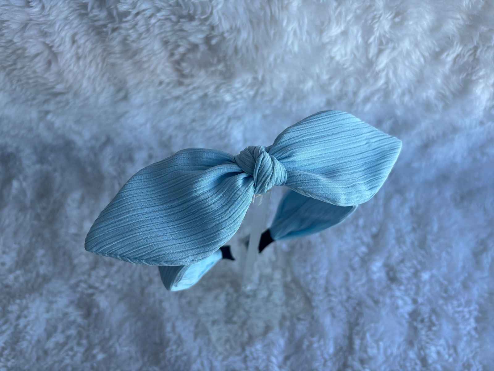 BLUE BUNNY HAIRBAND