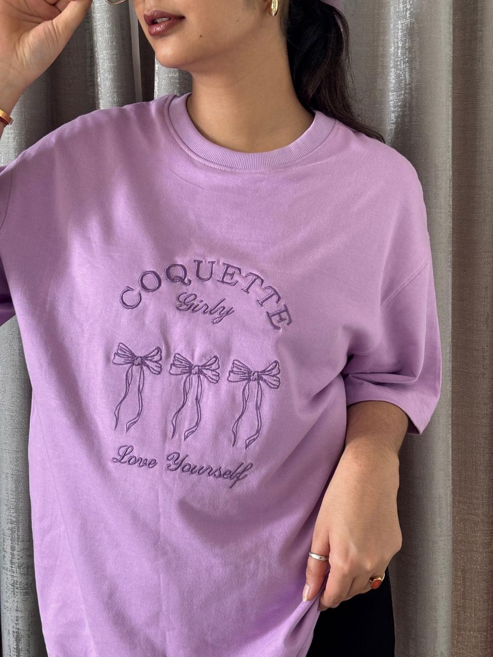 Coquette Girl Oversized T-Shirt