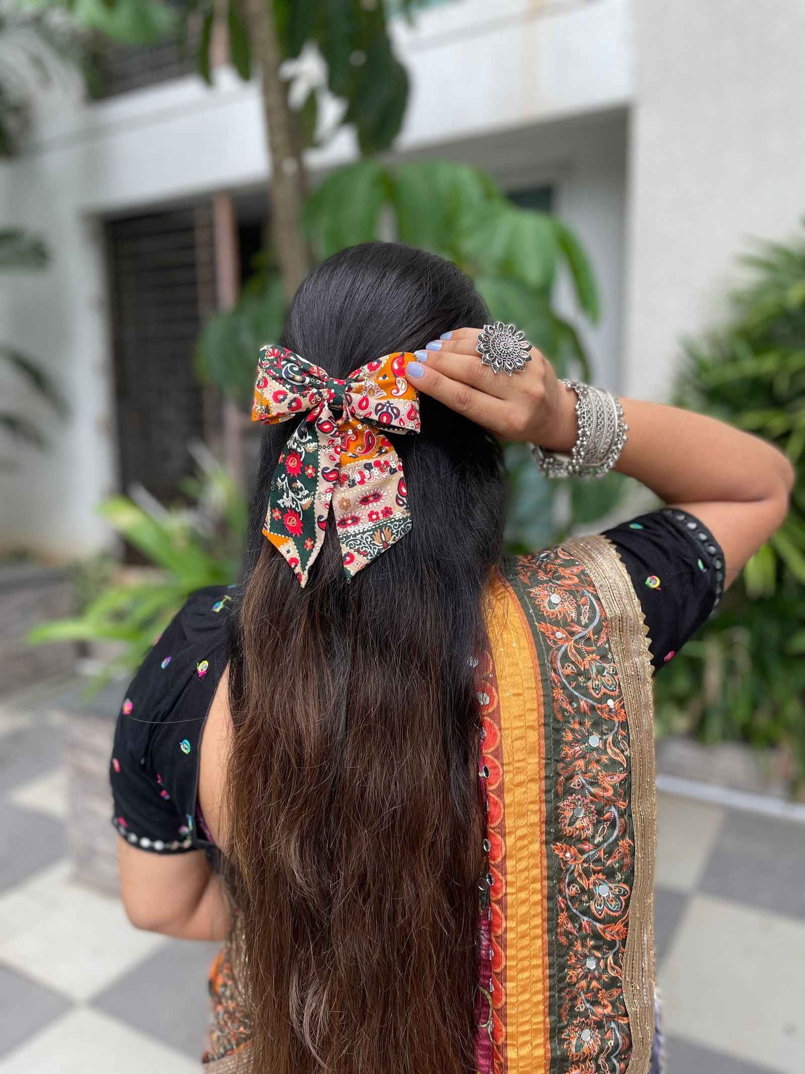 Miragge Dholida Navratri Bow – Hair Accessory