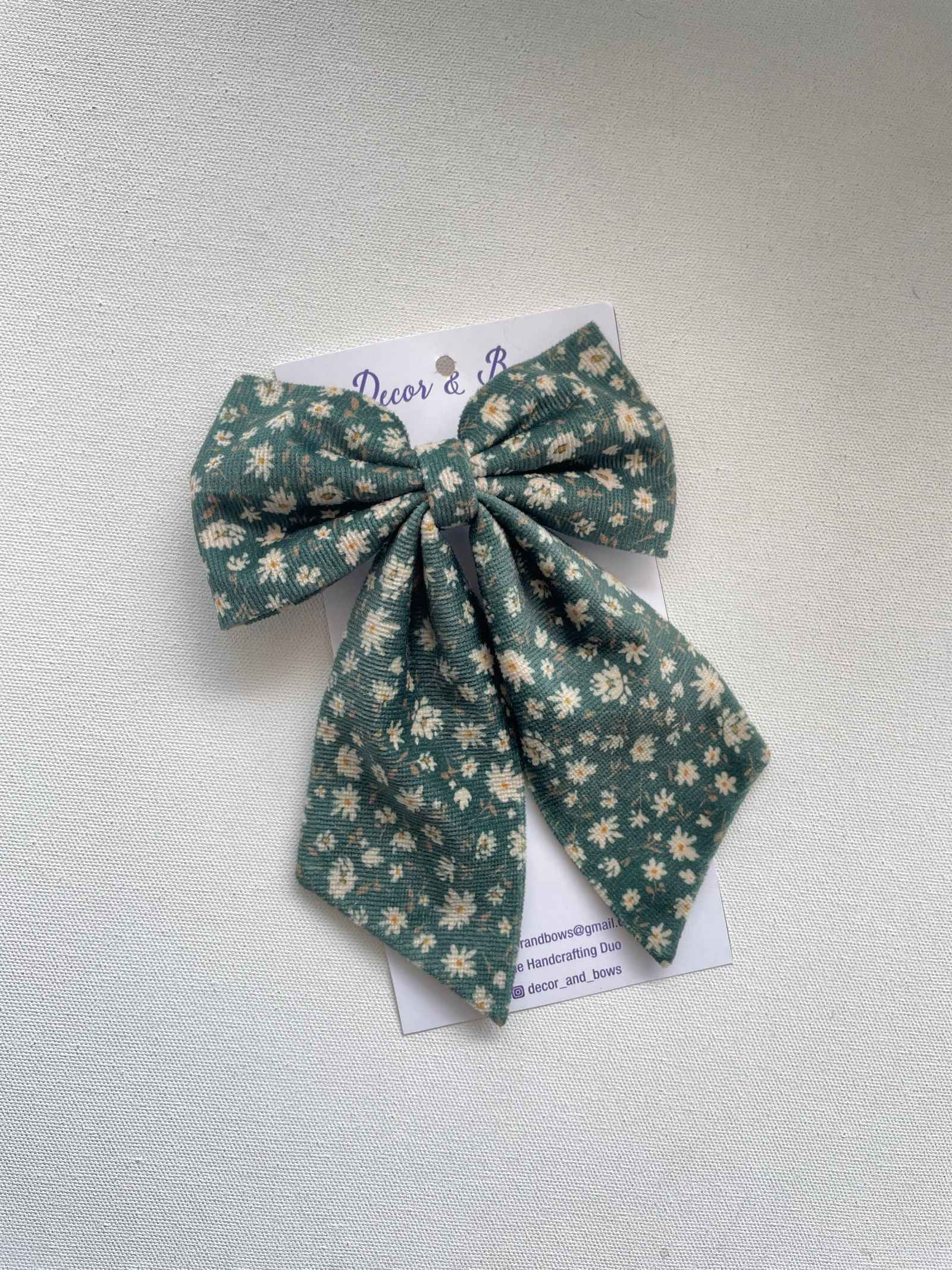 Miragge Daisy Bubble Bow – Hair Accessory