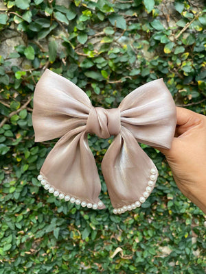 ELARA BOW ~ BROWN