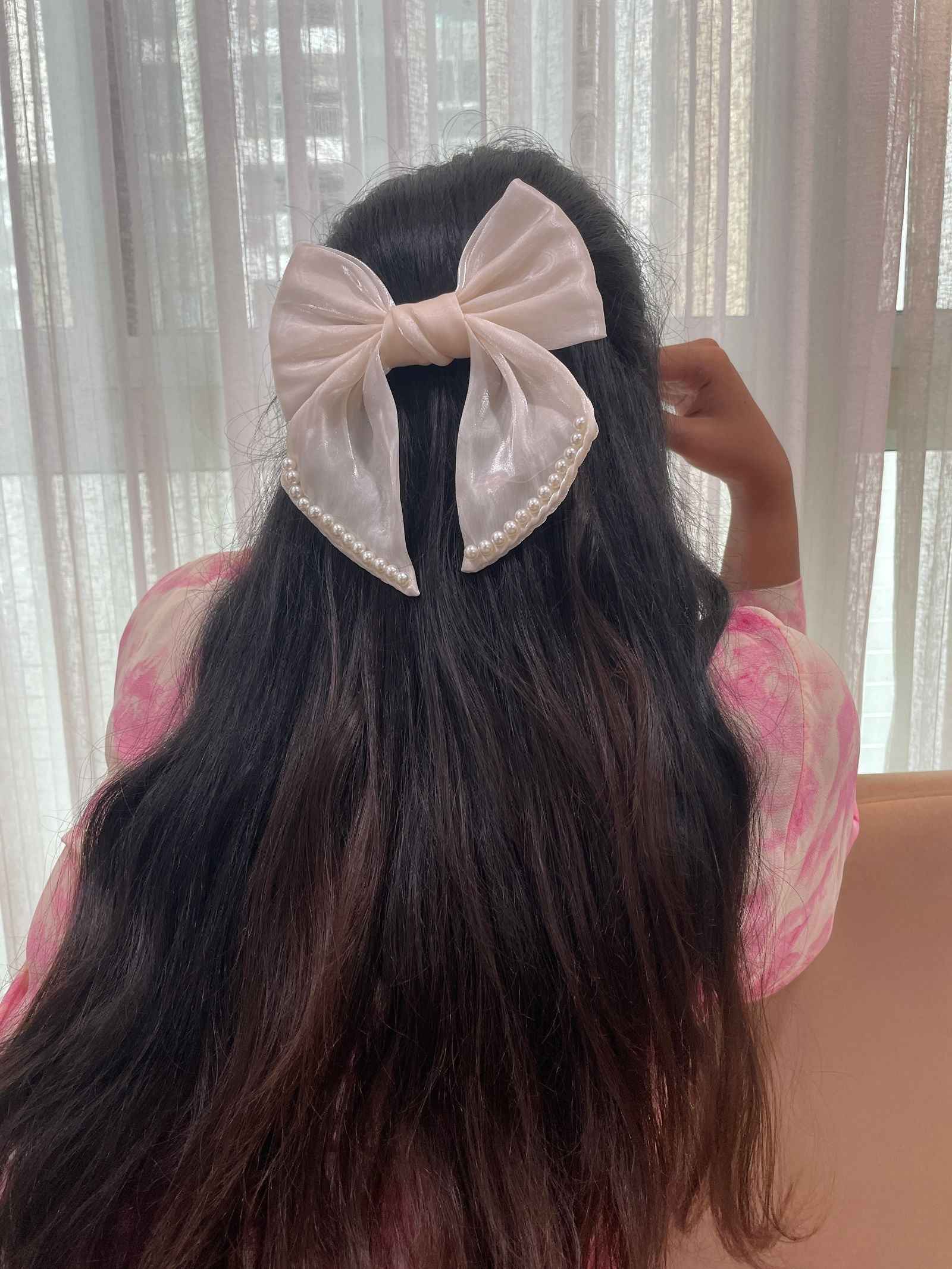 ELARA BOW ~ CREAM