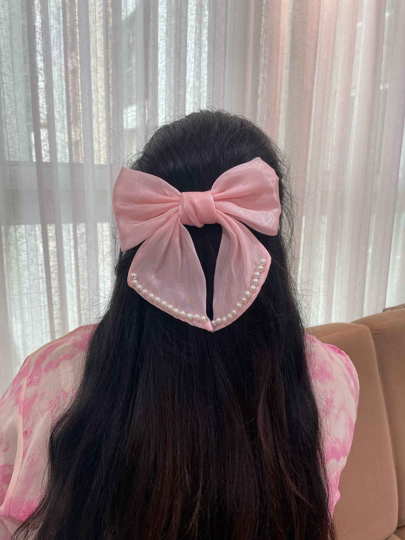 Miragge Elara Bow ~ Pink – Hair Accessory