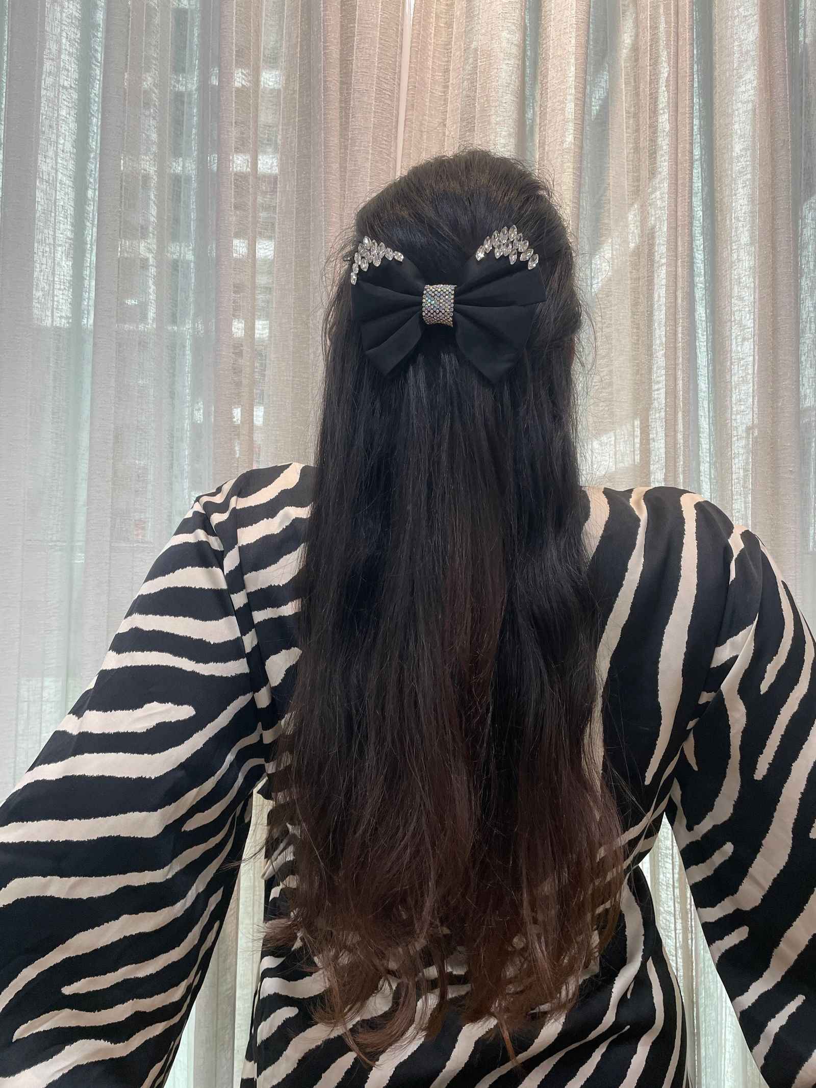 EMERY BOW ~ BLACK