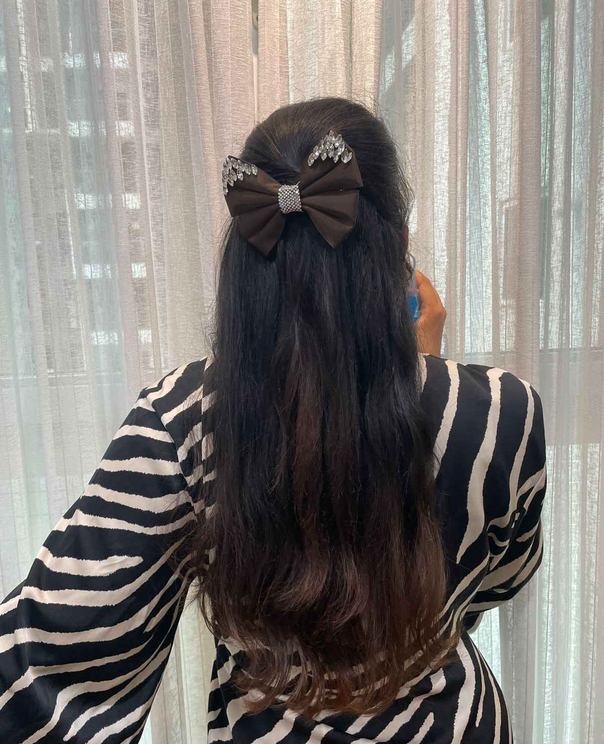Miragge Emery Bow ~ Dark Brown – Hair Accessory