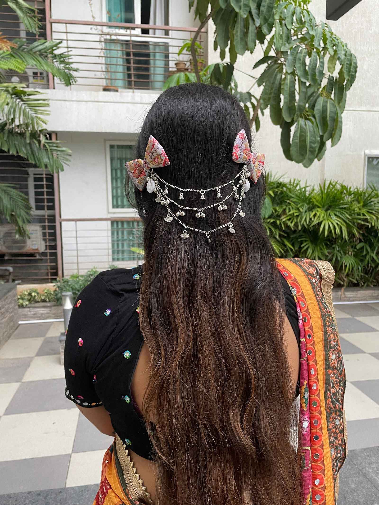 Miragge Garba Ni Raat Navratri Bow – Hair Accessory