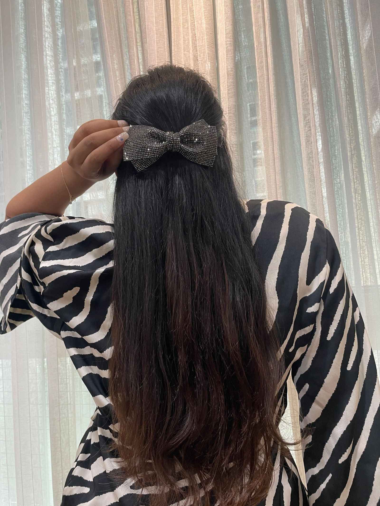LUNA BOW ~ BLACK