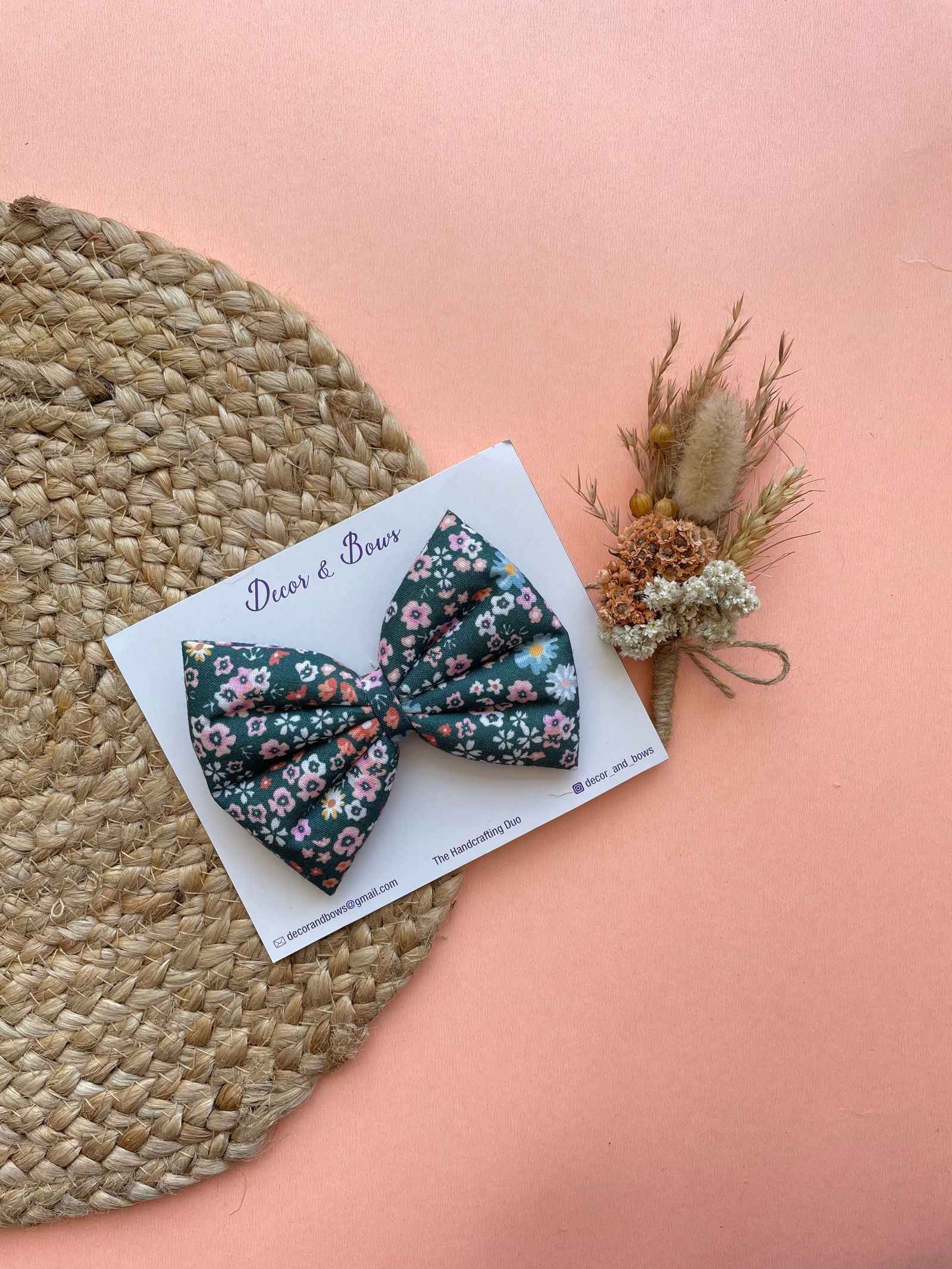 Miragge Midnight Passion Signature Bow – Hair Accessory