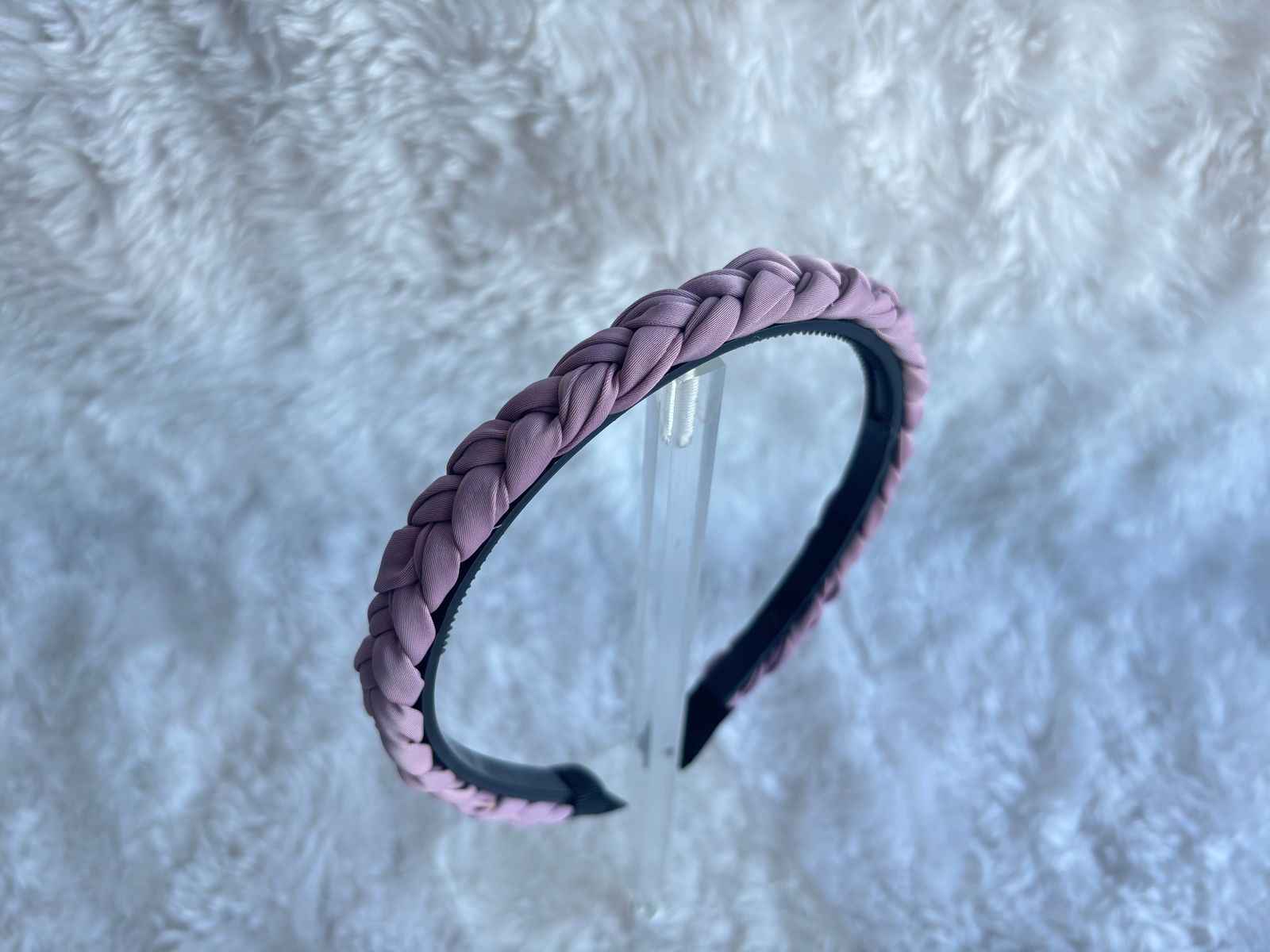 Miragge Purple Braid Hairband – Hair Accessory