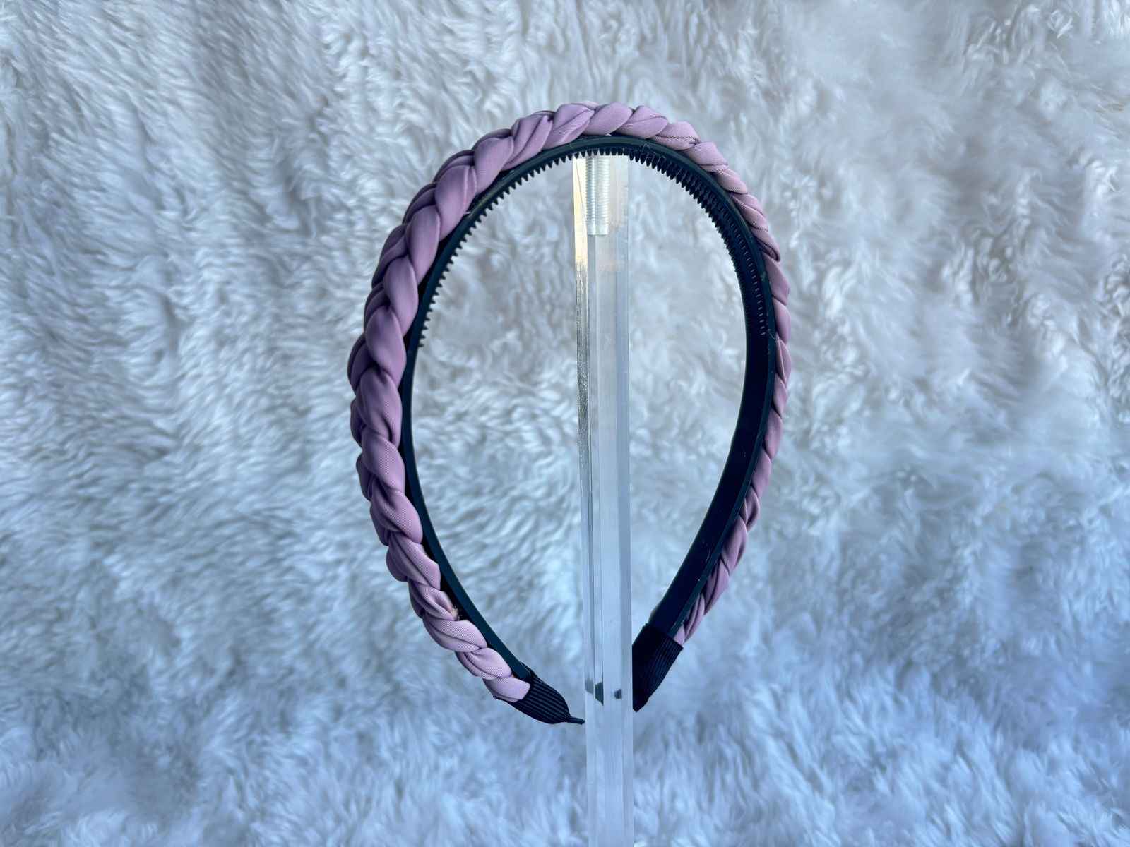 PURPLE BRAID HAIRBAND