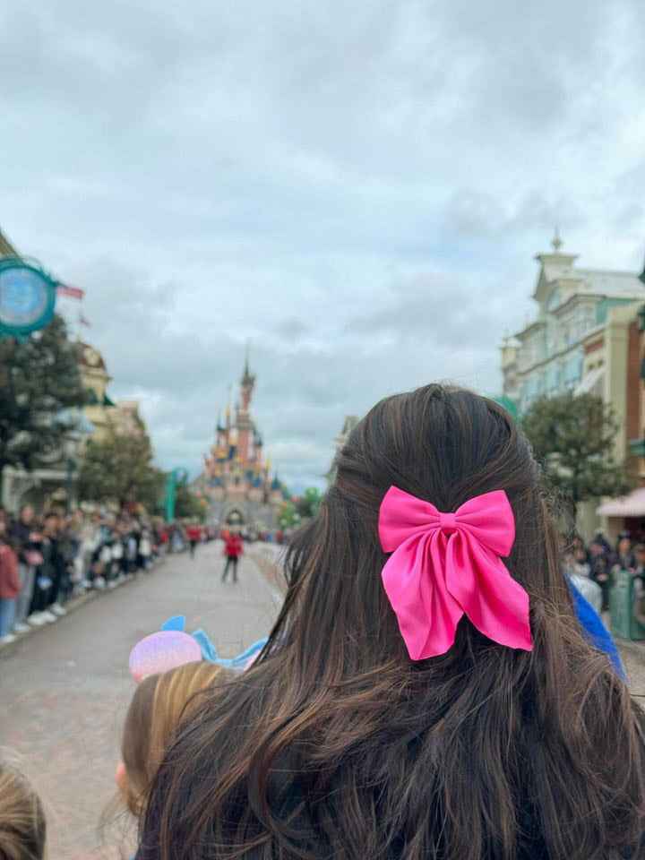 Miragge Pink Pixie Bow – Hair Accessory