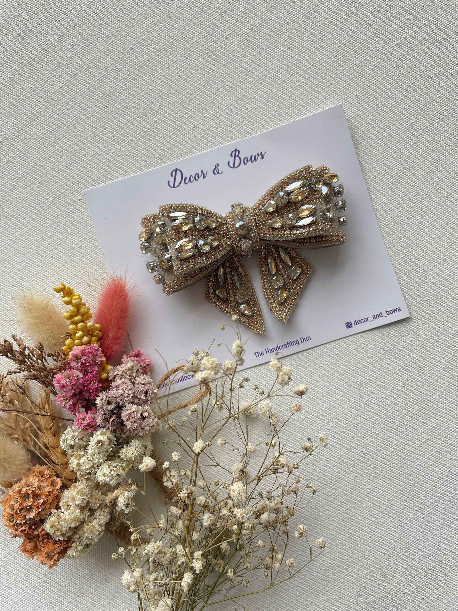 Miragge Stardust Bow - Gold – Hair Accessory