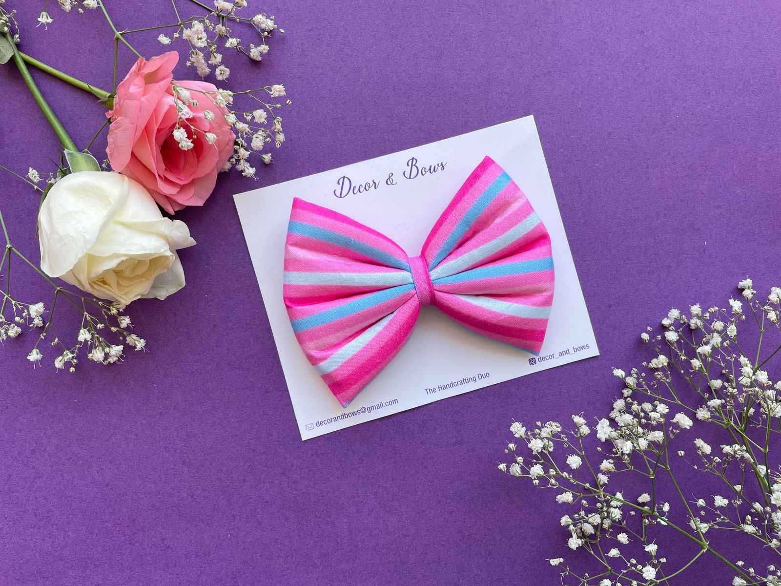 Miragge Sugar Crush Signature Bow – Hair Accessory